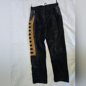 Saxony Collection Leather Suede Vintage Pants